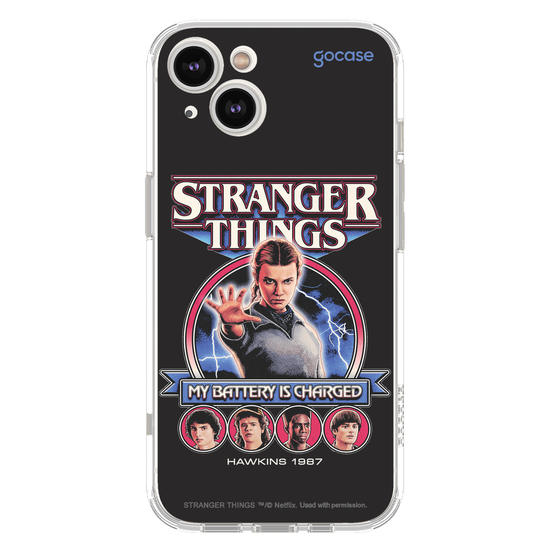  Stranger Things - Poster My Battery Is Charged