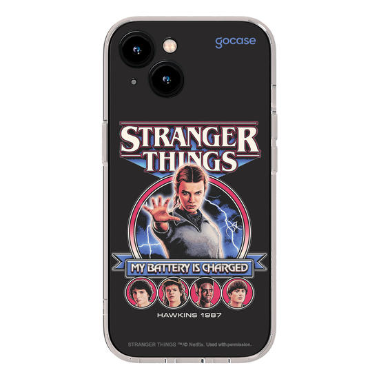 Capinha para celular  Stranger Things - Poster My Battery Is Charged