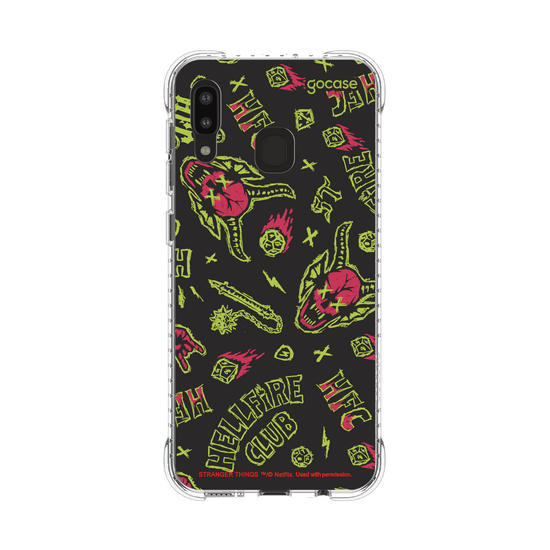 Capinha para celular  Stranger Things - HellFire Neon Vibes