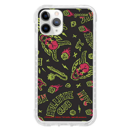 Capinha para celular  Stranger Things - HellFire Neon Vibes