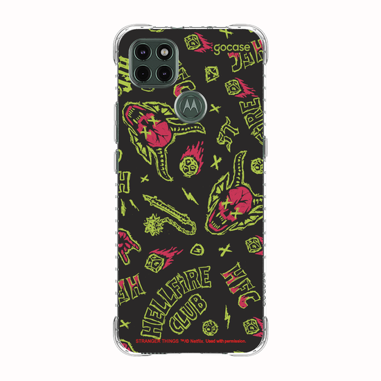 Capinha para celular  Stranger Things - HellFire Neon Vibes