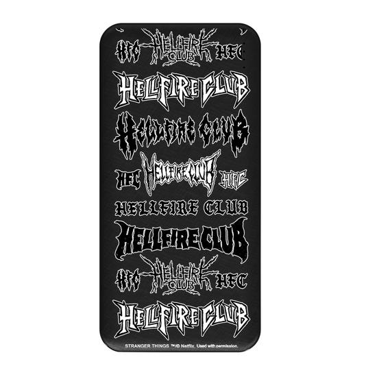Carregador Portátil Fast Charge -  Stranger Things - Hellfire Festival Lineup