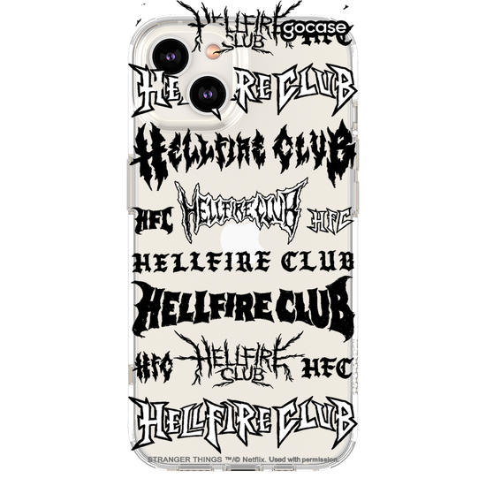 Capinha para celular  Stranger Things - Hellfire Festival Lineup