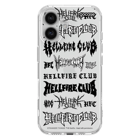 Capinha para celular  Stranger Things - Hellfire Festival Lineup