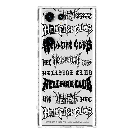 Capinha para celular  Stranger Things - Hellfire Festival Lineup