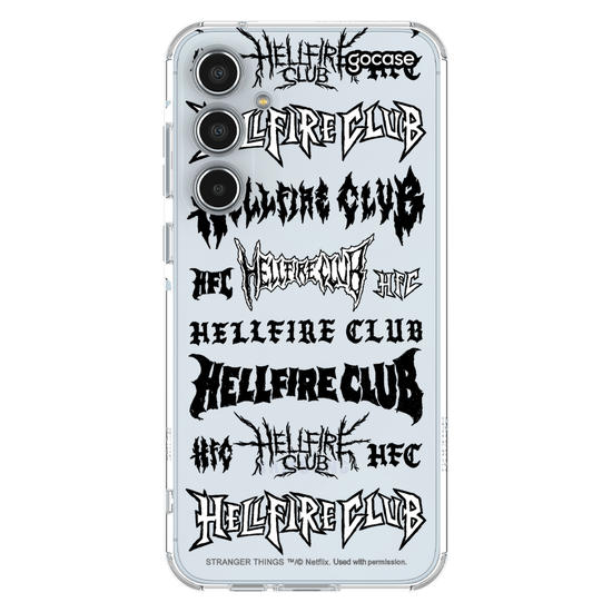 Capinha para celular  Stranger Things - Hellfire Festival Lineup
