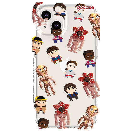 Capinha para celular  Stranger Things - 8-bit Pattern