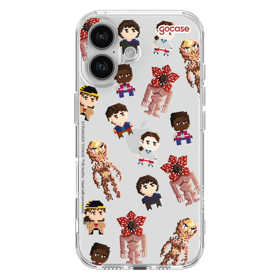 Capinha para celular  Stranger Things - 8-bit Pattern