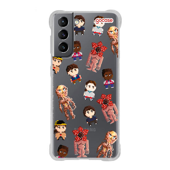 Capinha para celular  Stranger Things - 8-bit Pattern