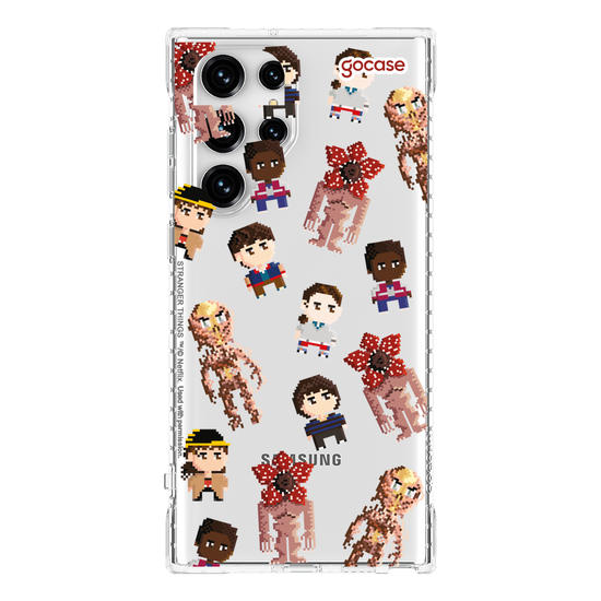 Capinha para celular  Stranger Things - 8-bit Pattern