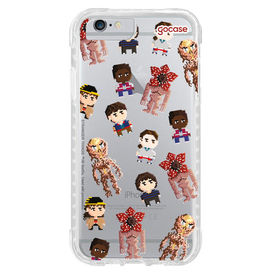 Capinha para celular  Stranger Things - 8-bit Pattern