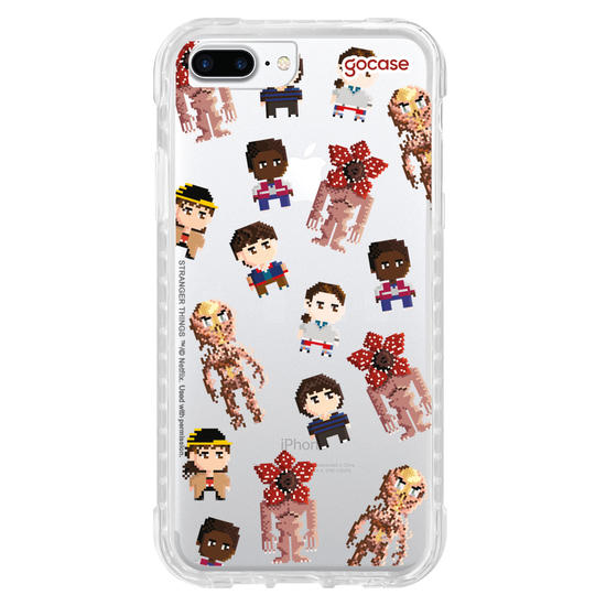 Capinha para celular  Stranger Things - 8-bit Pattern