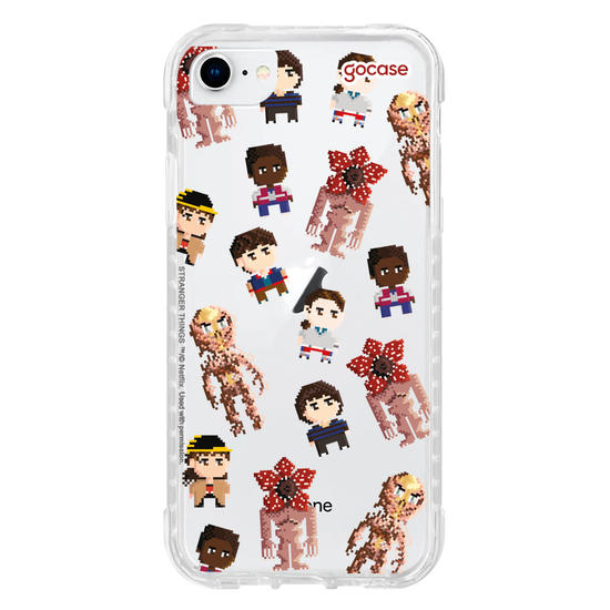 Capinha para celular  Stranger Things - 8-bit Pattern