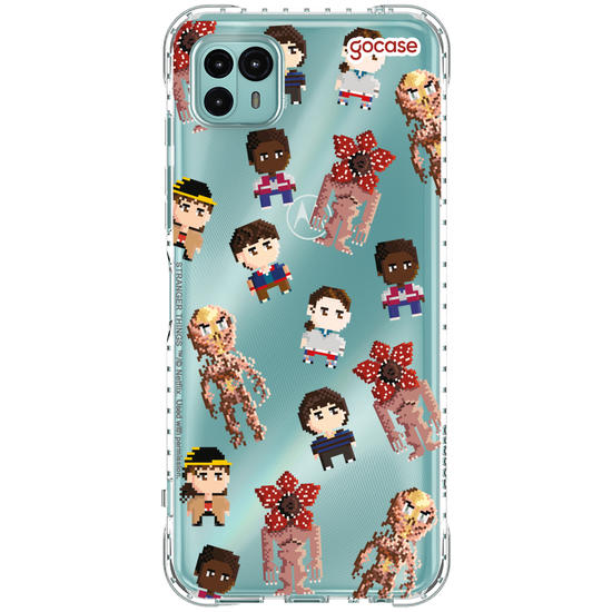 Capinha para celular  Stranger Things - 8-bit Pattern