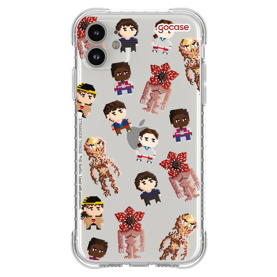 Capinha para celular  Stranger Things - 8-bit Pattern