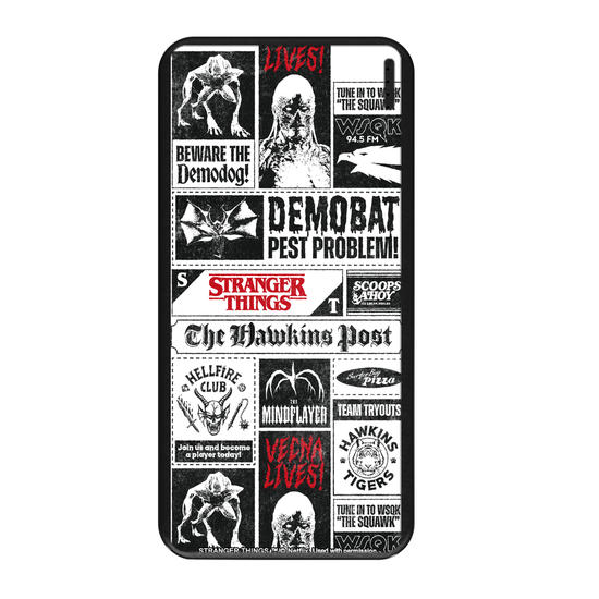Carregador Portátil Fast Charge -  Stranger Things - Newspaper
