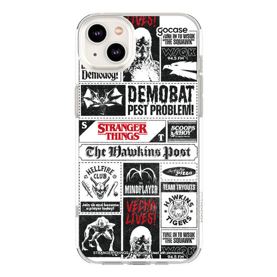 Capinha para celular  Stranger Things - Newspaper