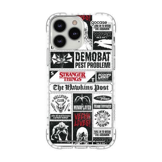 Capinha para celular  Stranger Things - Newspaper