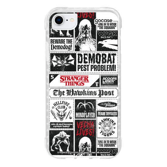 Capinha para celular  Stranger Things - Newspaper