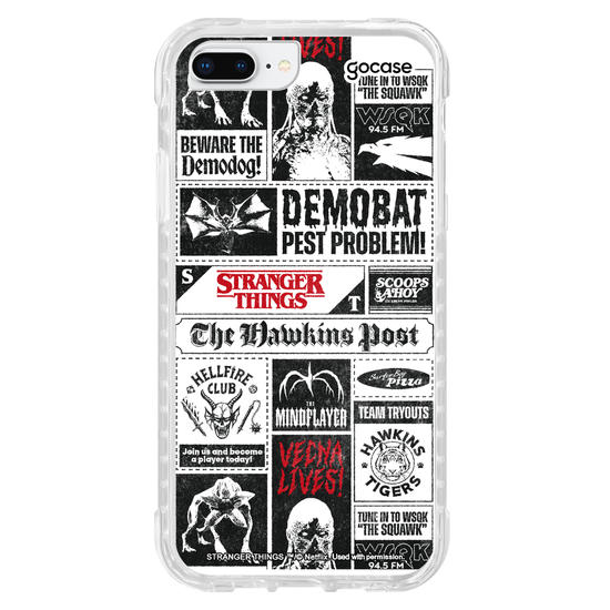 Capinha para celular  Stranger Things - Newspaper