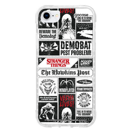 Capinha para celular  Stranger Things - Newspaper