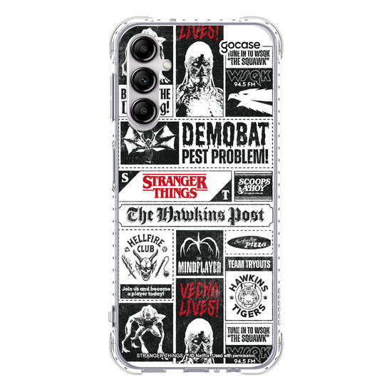 Capinha para celular  Stranger Things - Newspaper
