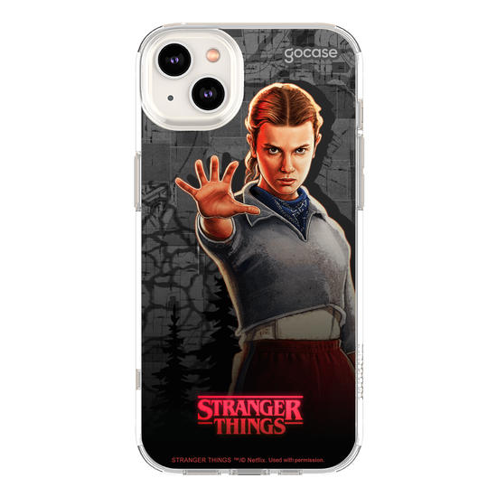 Capinha para celular  Stranger Things - Eleven Map