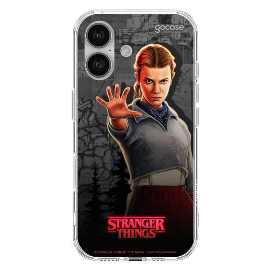 Capinha para celular  Stranger Things - Eleven Map