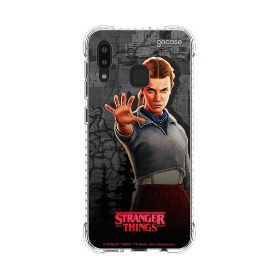 Capinha para celular  Stranger Things - Eleven Map