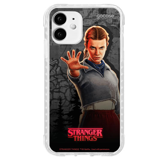 Capinha para celular  Stranger Things - Eleven Map