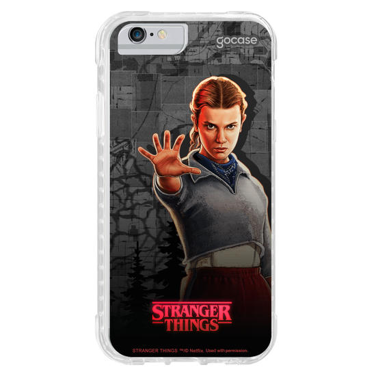 Capinha para celular  Stranger Things - Eleven Map