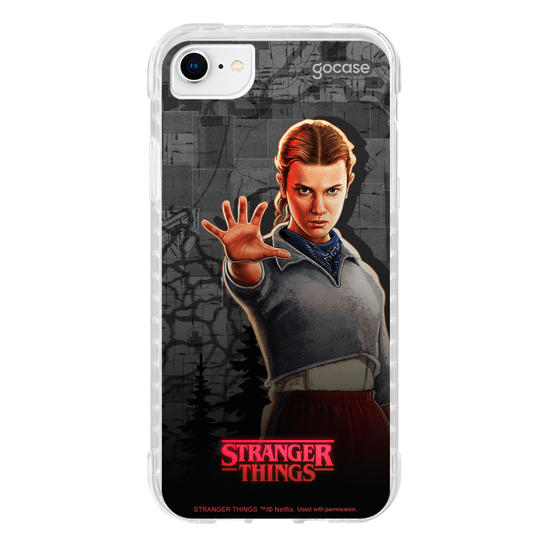 Capinha para celular  Stranger Things - Eleven Map