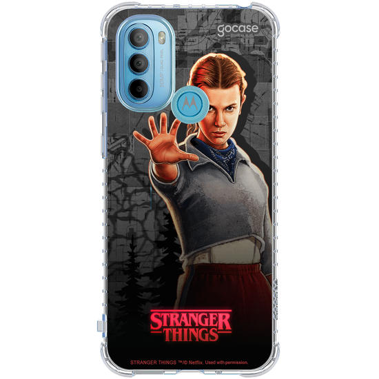 Capinha para celular  Stranger Things - Eleven Map