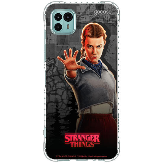 Capinha para celular  Stranger Things - Eleven Map