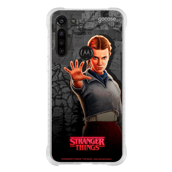 Capinha para celular  Stranger Things - Eleven Map