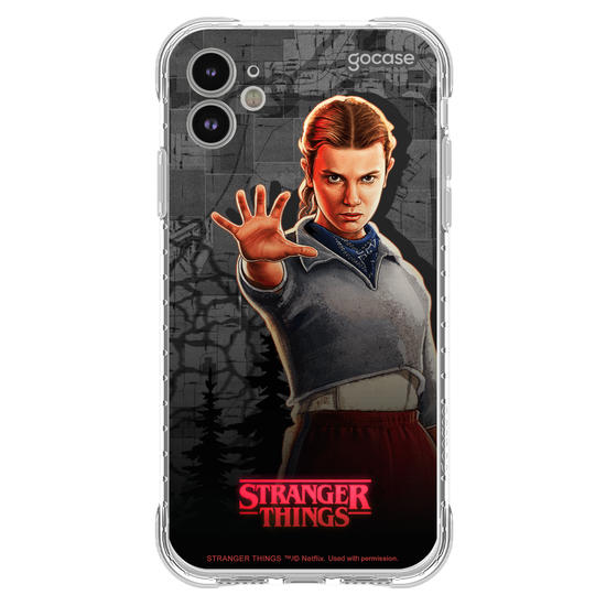 Capinha para celular  Stranger Things - Eleven Map