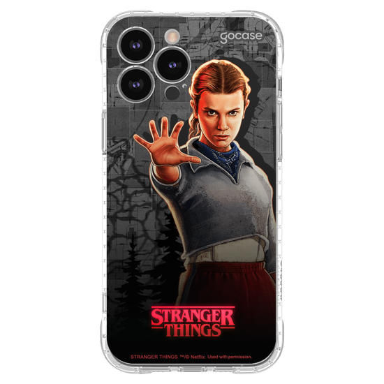 Capinha para celular  Stranger Things - Eleven Map