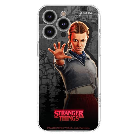 Capinha para celular  Stranger Things - Eleven Map