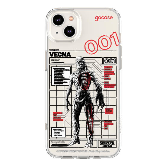 Capinha para celular  Stranger Things - Anatomia do Vecna