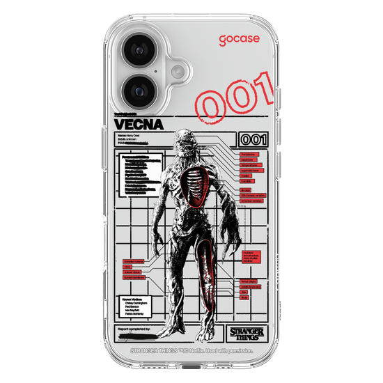 Capinha para celular  Stranger Things - Anatomia do Vecna