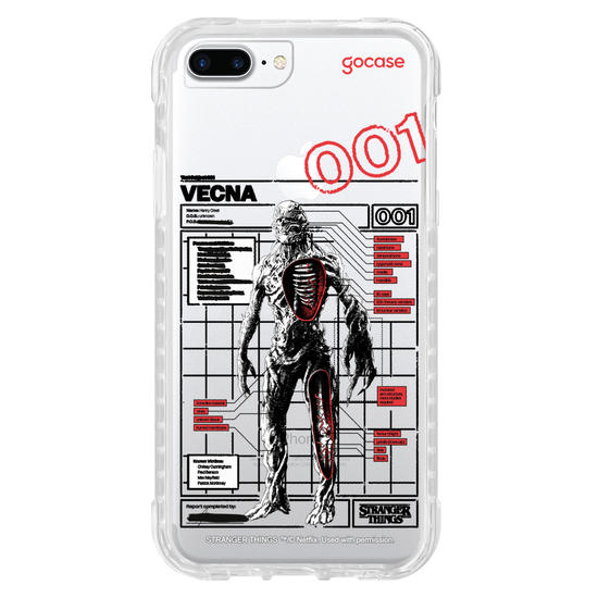 Capinha para celular  Stranger Things - Anatomia do Vecna
