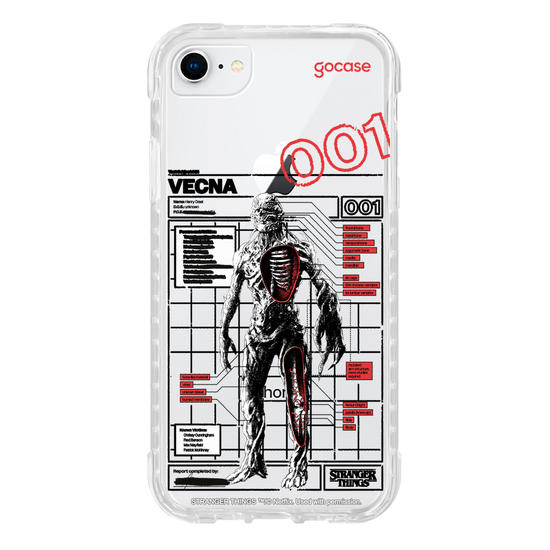 Capinha para celular  Stranger Things - Anatomia do Vecna