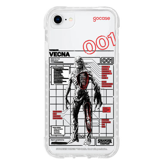 Capinha para celular  Stranger Things - Anatomia do Vecna