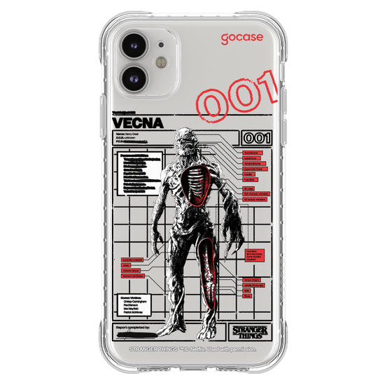 Capinha para celular  Stranger Things - Anatomia do Vecna