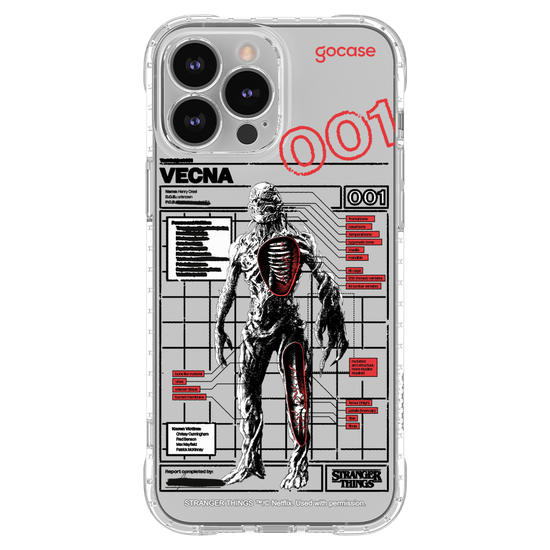 Capinha para celular  Stranger Things - Anatomia do Vecna