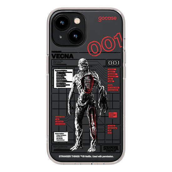 Capinha para celular  Stranger Things - Anatomia do Vecna