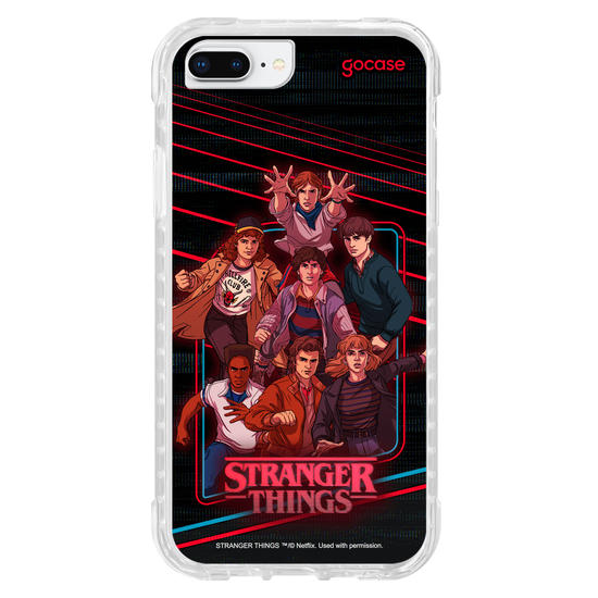 Capinha para celular  Stranger Things - Monster Hunters