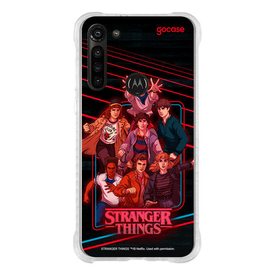 Capinha para celular  Stranger Things - Monster Hunters