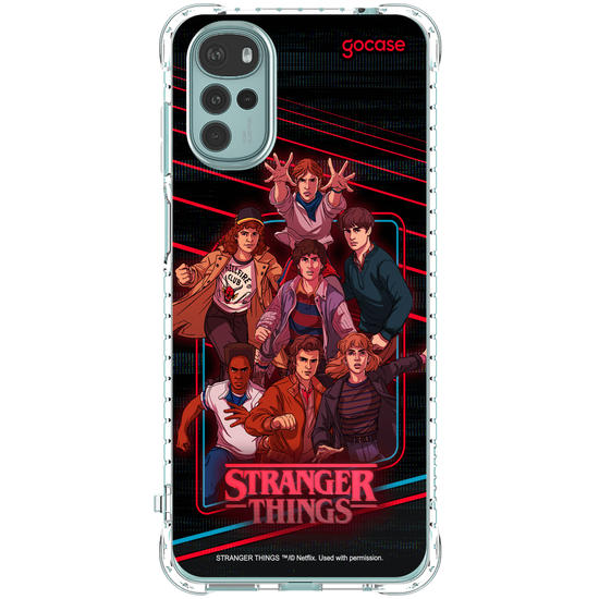 Capinha para celular  Stranger Things - Monster Hunters
