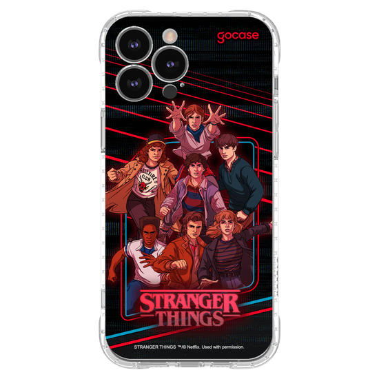 Capinha para celular  Stranger Things - Monster Hunters